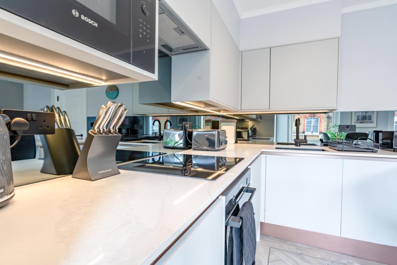 Modern & Chic One Bedroom Apartments In Fitzrovia By Sojo Stay London Eksteriør billede